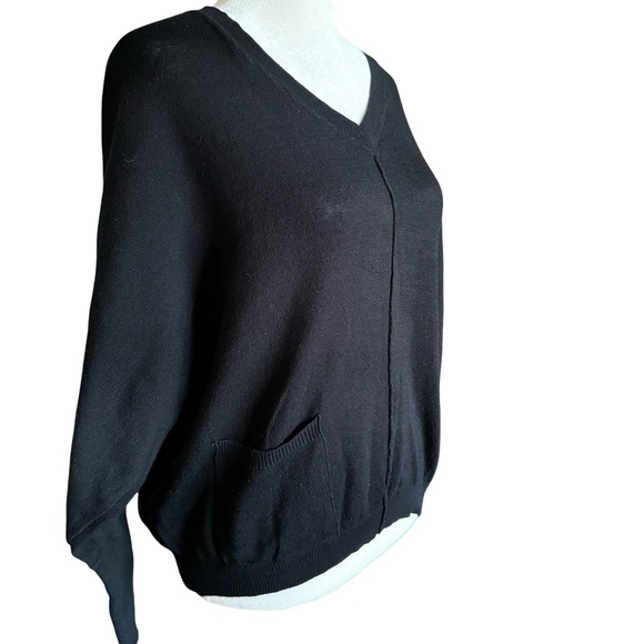 Black Sweater Sz Sm - Picture 2 of 14